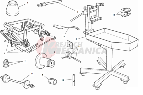 WORKSHOP SERVICE TOOLS (FRAME)