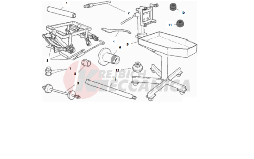 WORKSHOP SERVICE TOOLS (FRAME)