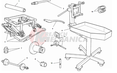 WORKSHOP SERVICE TOOLS (FRAME)