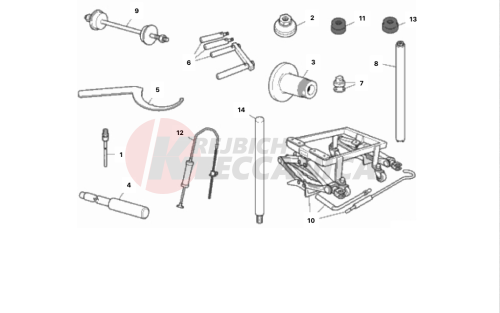 WORKSHOP SERVICE TOOLS (FRAME)