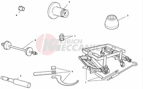 WORKSHOP SERVICE TOOLS (FRAME)