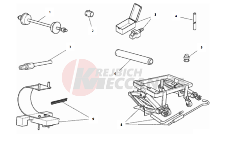 WORKSHOP SERVICE TOOLS, FRAME