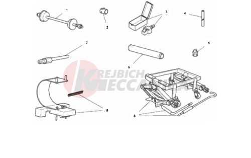 WORKSHOP SERVICE TOOLS, FRAME