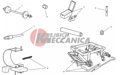 WORKSHOP SERVICE TOOLS, FRAME