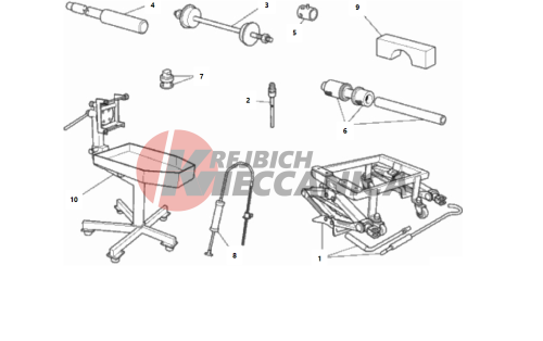 WORKSHOP SERVICE TOOLS (FRAME)