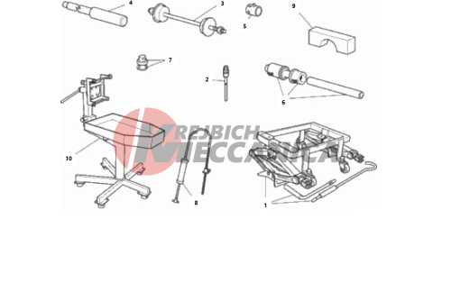 WORKSHOP SERVICE TOOLS (FRAME)