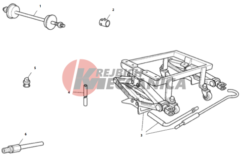 WORKSHOP SERVICE TOOLS, FRAME