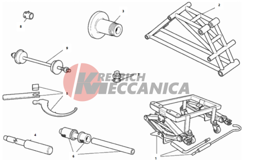 WORKSHOP SERVICE TOOLS, FRAME