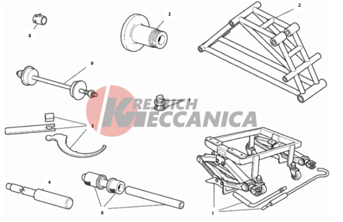 WORKSHOP SERVICE TOOLS, FRAME