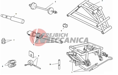 WORKSHOP SERVICE TOOLS, FRAME