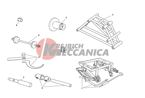 WORKSHOP SERVICE TOOLS FRAME