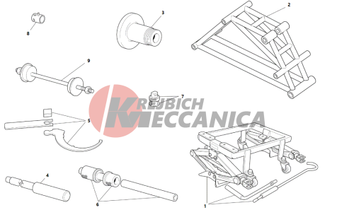 WORKSHOP SERVICE TOOLS FRAME