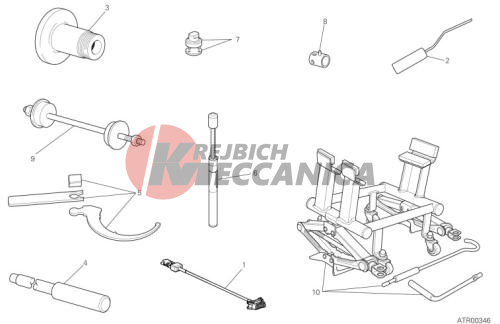 WORKSHOP SERVICE TOOLS, FRAME