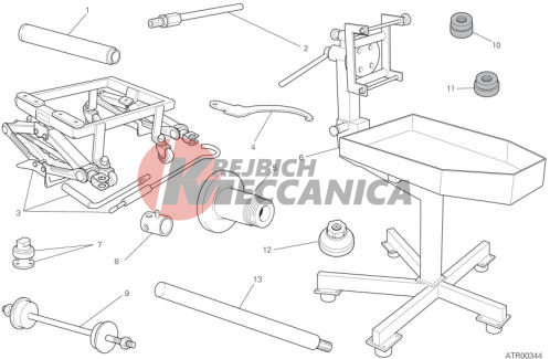 WORKSHOP SERVICE TOOLS (FRAME)
