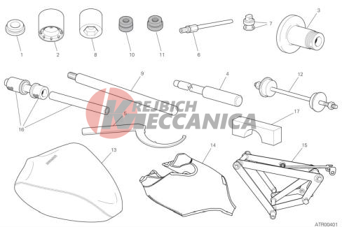 WORKSHOP SERVICE TOOLS (FRAME)