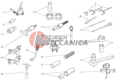 WORKSHOP SERVICE TOOLS 1