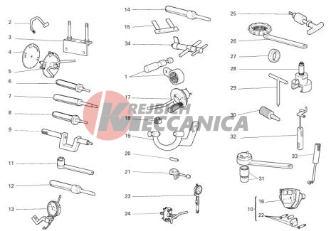 WORKSHOP SPECIAL TOOLS