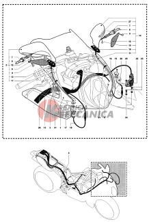 Wiring Harness - Mirrors