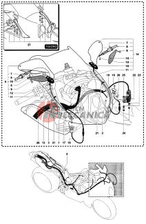 Wiring Harness - Mirrors