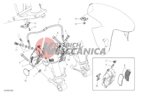 20B FRONT BRAKE SYSTEM