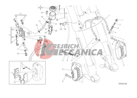 FRONT BRAKE SYSTEM