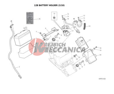 BATTERY HOLDER