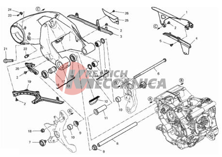 REAR SWINGING ARM