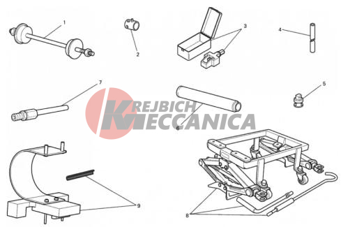 WORKSHOP SERVICE TOOLS, FRAME