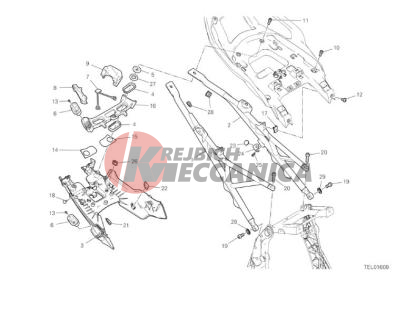 REAR FRAME COMP.