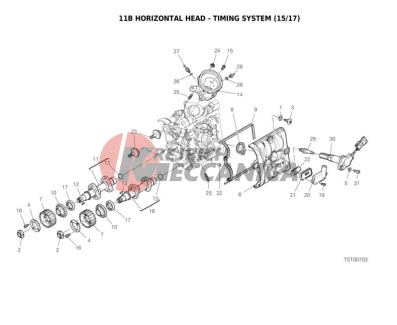 HORIZONTAL HEAD - TIMING SYSTEM