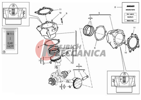 CYLINDERS - PISTONS (KOENIG)