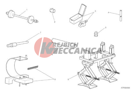 WORKSHOP SERVICE TOOLS, FRAME