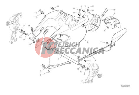 REAR SWINGING ARM