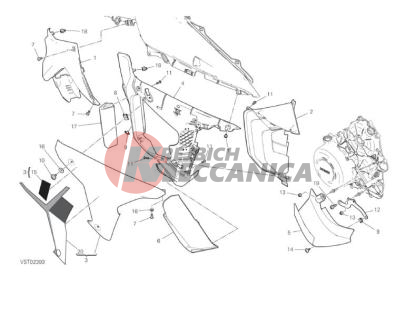 COVER , FRAME RH