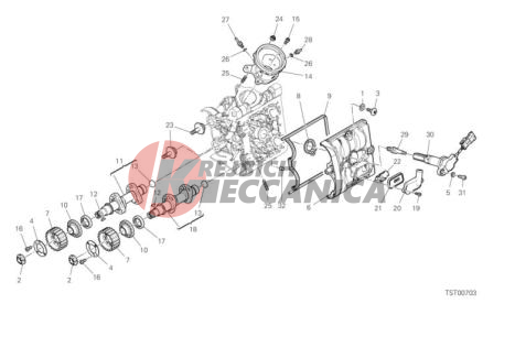 HORIZONTAL HEAD - TIMING SYSTEM