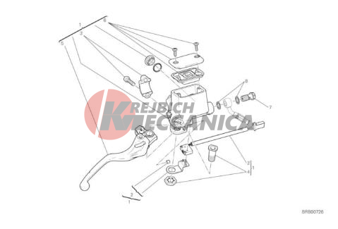 FRONT BRAKE PUMP