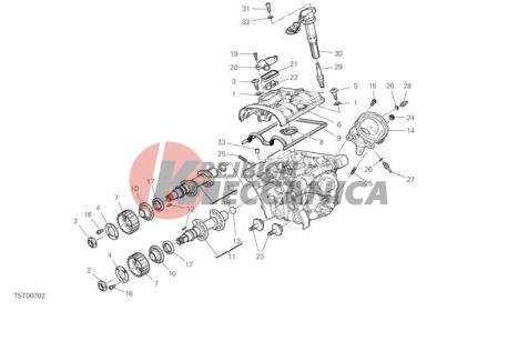 VERTICAL CYLINDER HEAD - TIMING