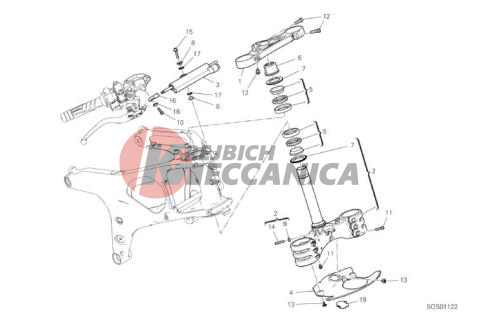 18A STEERING ASSEMBLY