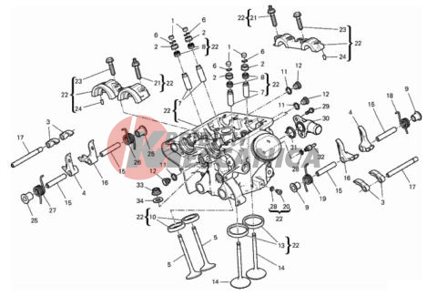 VERTICAL CYLINDER HEAD