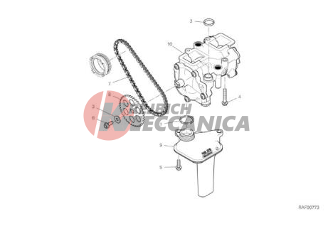 08A OIL PUMP