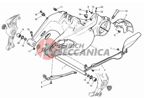 REAR SWINGING ARM