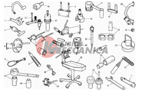 WORKSHOP SERVICE TOOLS (ENGINE)