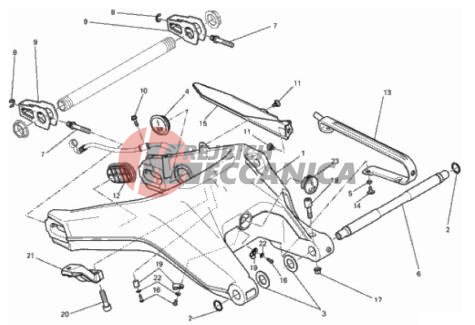 REAR SWINGING ARM