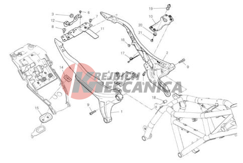 REAR FRAME COMP.