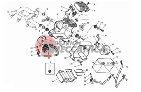 BATTERY HOLDER