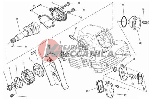 VERTICAL CYLINDER HEAD - TIMING