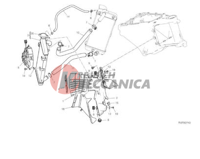 RADIATOR, WATER,RH