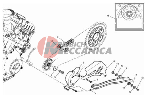 FRONT SPROCKET - CHAIN
