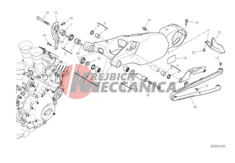 19A REAR SWINGING ARM