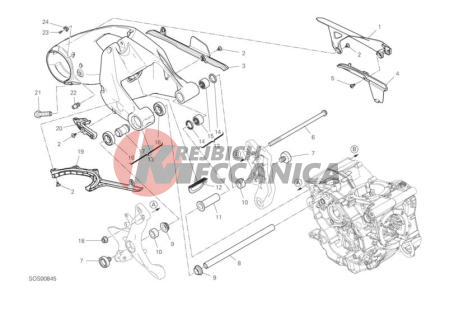 REAR SWINGING ARM